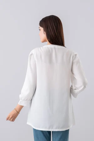 Relaxed Fit Georgette Fashion Top