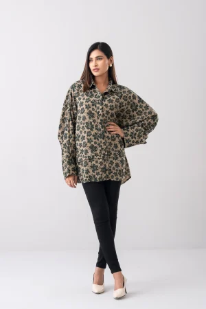 Regular Fit Printed Casual Shirt